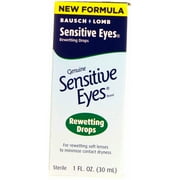 Bausch & Lomb Genuine Sensitive Eyes Rewetting Drops, 1 Fl. Oz.