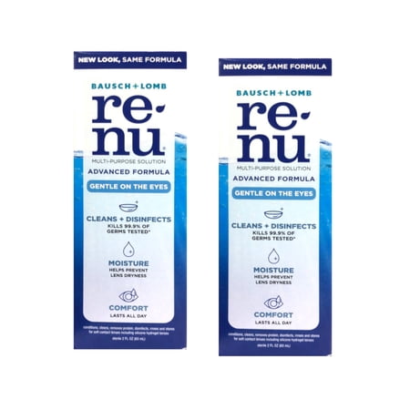 Bausch & Lomb Multipurpose Contact Lens Solution Travel Kit, 2 oz (Pack of 2)