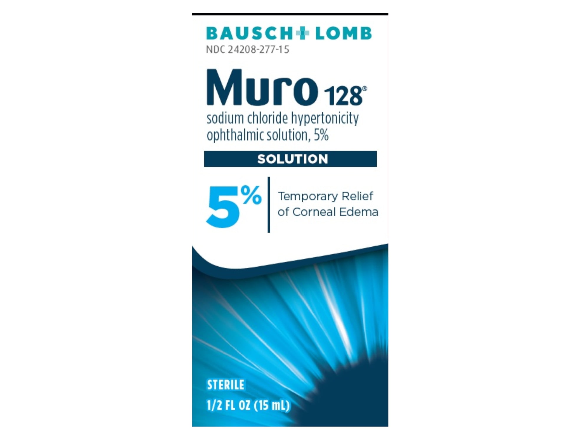 Bausch & Lomb Muro 128 Solution 5%, 15 mL
