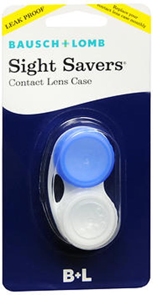 Bausch + Lomb Sight Savers Contact Lens Case Each
