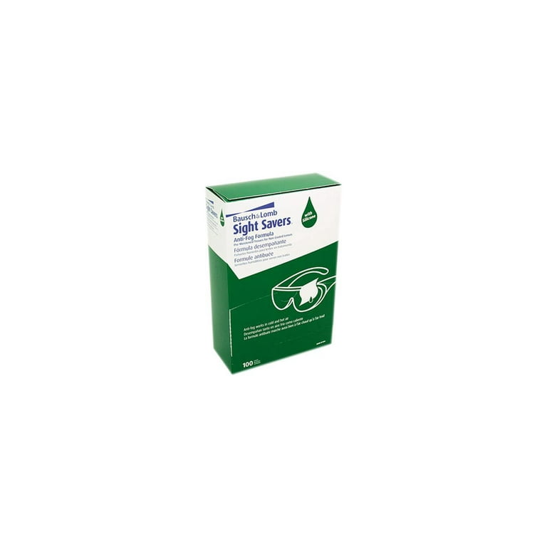 Sight Savers Pre-Moistened Anti-Fog Tissues with Silicone, 8 x 5, 100/Box Sight Savers Pre-Moistened Anti-Fog Tissues with Silicone, 8 x 5, 100/Box