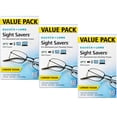 thumbnail image 1 of Bausch & Lomb Sight Savers Pre-Moistened Lens Cleaning Tissues, Anti-Fog, Anti-Static, Anti-Streaking, Cleans Glass and Plastic, 60 ct - 3 Pack, 1 of 5