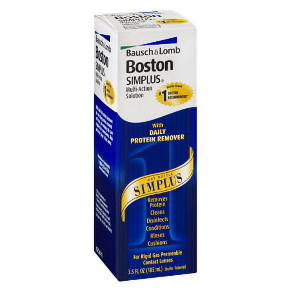 Bausch and Lomb Boston Simplus MultiAction Solution For Contact Lenses