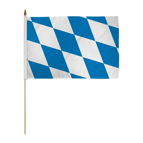 Bavaria 12x18in Stick Flag