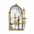 thumbnail image 1 of Bavaria Burnished Brass Wall Sconce, 14 x 8 in., 1 of 1