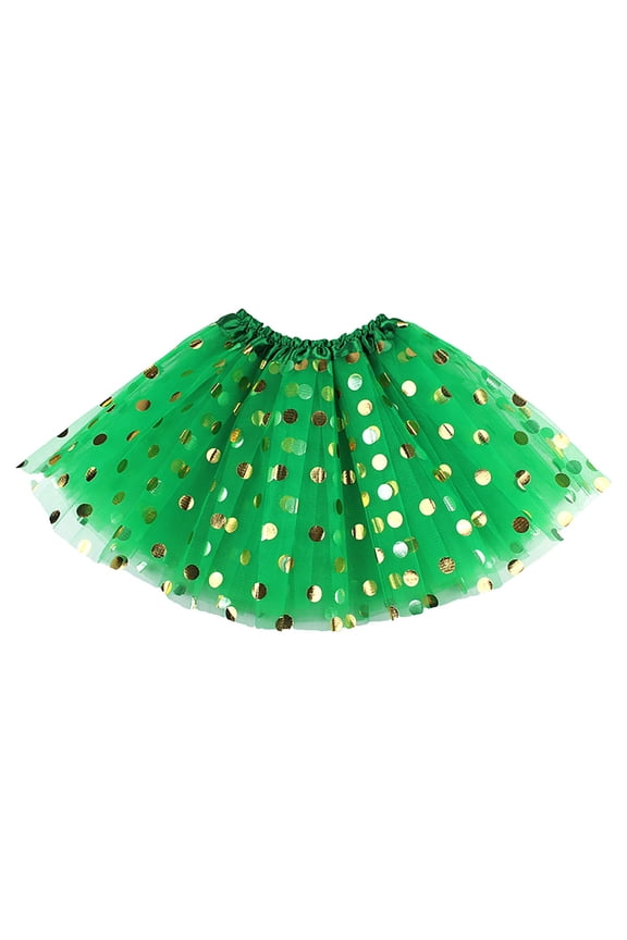 Bavaria Trachten Dirndl Dresses Women Irish Dance Party Skirts for Kids - St Patricks Day Tutu Headband Holiday Supplies