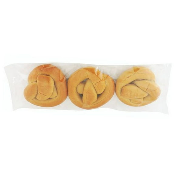 Bavarian Bakery Gourmet Pretzel Roll Medium Whole Grain, 2.2 Ounce -- 120 per case.
