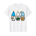thumbnail image 1 of Bavarian Gnomes Octoberfest German Oktoberfest Men White T-Shirt Short Sleeve Tee, 1 of 5