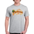 thumbnail image 1 of Bavarian Hat Autumn Leaves T-Shirt Men -Image by Shutterstock, Male XX-Large, 1 of 4