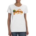 thumbnail image 1 of Bavarian Hat Autumn Leaves T-Shirt Women -Image by Shutterstock, Female 3X-Large, 1 of 4