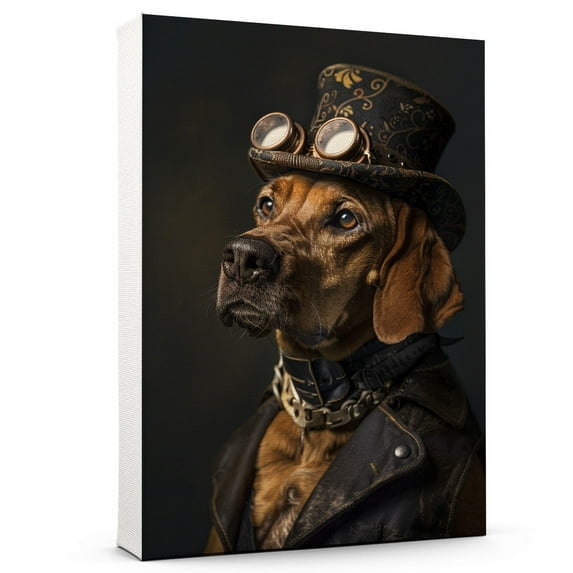 Bavarian Mountain Scent Hound Dog Canvas Painting Canvas Art Prints Bathroom Artwork for Wall Living Room Bedroom Bathroom Wall Art Framed Art Wall Decor Wood Wall Hanging Art