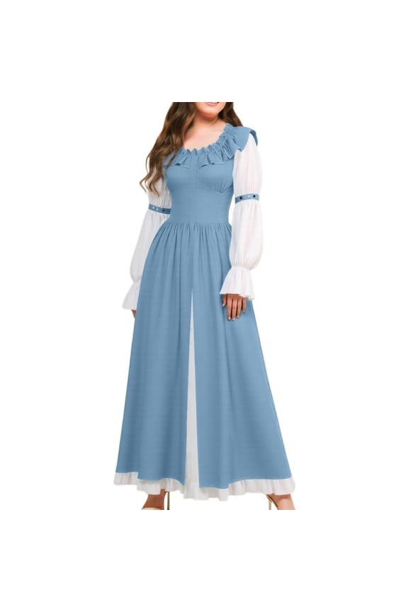 Bavarian Oktoberfest Dress For Women Traditional Casual Dirndl Skirt Outfit
