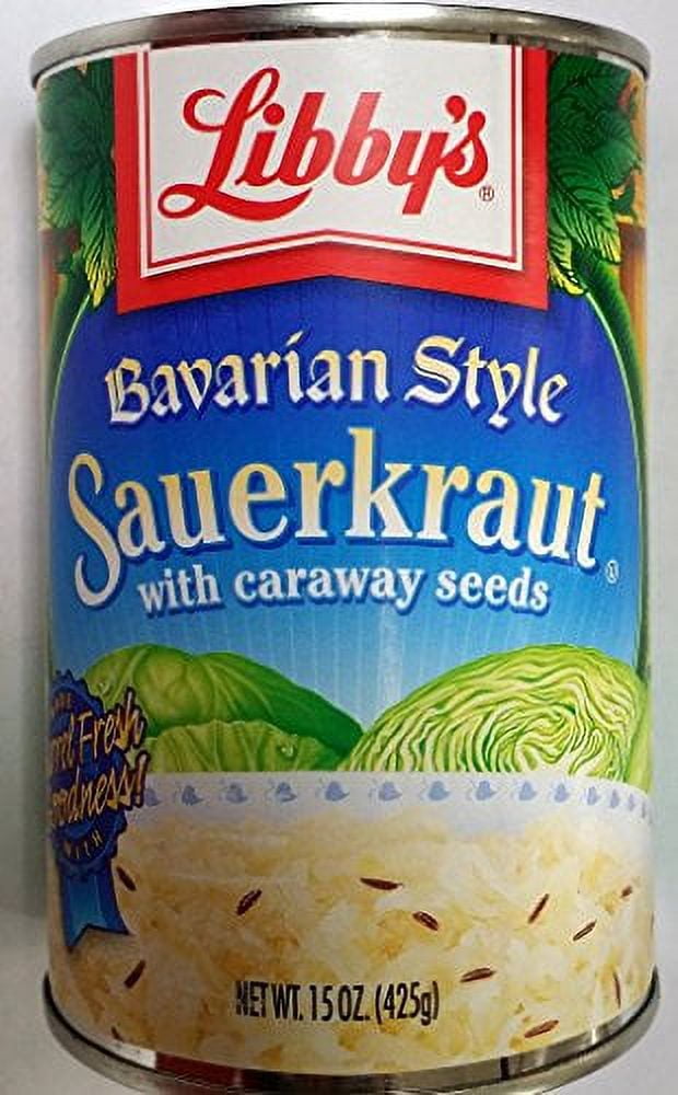 Bavarian Style Sauerkraut 14.5Oz Can (Pack Of 6)