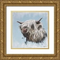 thumbnail image 1 of Bawden, Angela 15x15 Gold Ornate Wood Framed with Double Matting Museum Art Print Titled - Chewy Coo, 1 of 4