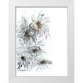 thumbnail image 1 of Bawden, Angela 15x18 White Modern Wood Framed Museum Art Print Titled - Abstract Flowers, 1 of 4