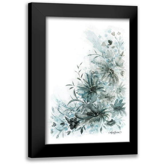 Bawden, Angela 17x24 Black Modern Framed Museum Art Print Titled - Modern Cottage Floral