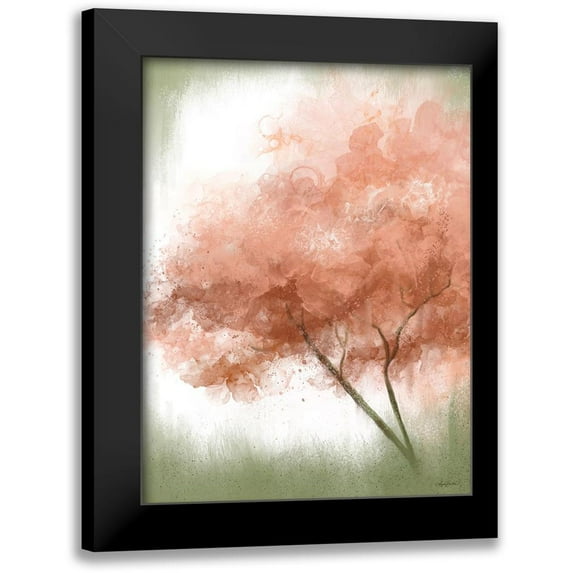 Bawden, Angela 19x24 Black Modern Framed Museum Art Print Titled - Dreamy Trees I