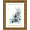 thumbnail image 1 of Bawden, Angela 23x32 Gold Ornate Wood Framed with Double Matting Museum Art Print Titled - Modern Cottage Floral, 1 of 4