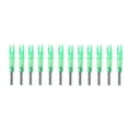 thumbnail image 1 of Baweave 12pcs Archery LED Lighted Arrow Hunting Arrow Tails Bow Accessories Internal Arrow End Fit 6.2mm Arrow Shaft (Green), 1 of 6