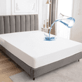 thumbnail image 1 of Baweave  Full Size Mattress Cover，Soft Breathable Waterproof Noiseless Bed Bug Mattress Protector Cover for Deep 6-14” Pad，1 Pack, 1 of 6