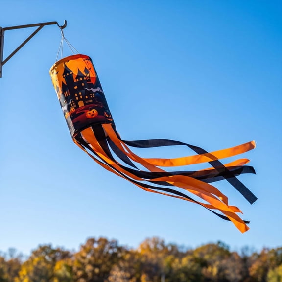 Bawilom Halloween Windmill Flag