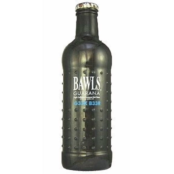Bawls Guarana - Guarana-Infused Root Beer Energy Drink - 10 Oz Case of 12