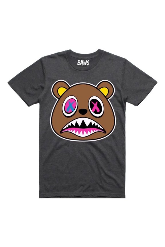 Crazy Baws T-shirt Heather Charcoal