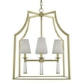thumbnail image 1 of Four Light Chandelier In Minimalist Style 22 Inches Wide By 30 Inches High-Aged Brass Finish    -Traditional Installation Crystorama Lighting 8864-Ag, 1 of 5