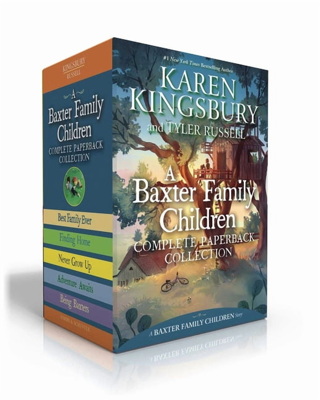 Baxter Family Children Story A Baxter Family Children Complete Paperback Collection (Boxed Set): Best Family Ever; Finding Home; Never Grow Up; Adven, (Paperback)