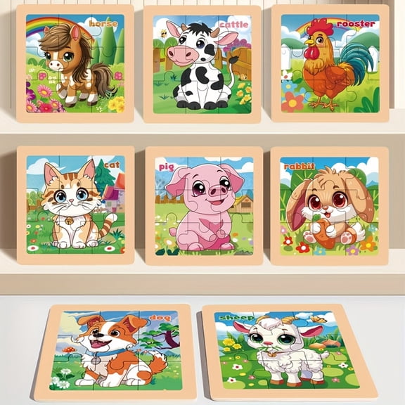 Baxter Learns to Save Animal Jigsaw Puzzle Gift Box Model B Educational 100-Piece Puzzle for Kids, Fun Learning Activity, Enhances Problem-Solving and Cognitive Skills, Perfect Gift for Ages 4+