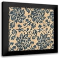 thumbnail image 1 of Baxter Mill Archive 12x12 Black Modern Framed Museum Art Print Titled - Japanese Patterns IX, 1 of 5