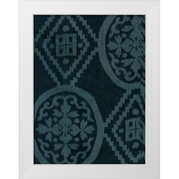 Baxter Mill Archive 12x14 White Modern Wood Framed Museum Art Print Titled - Japanese Patterns I