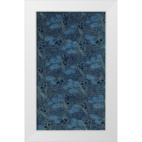 Baxter Mill Archive 12x18 White Modern Wood Framed Museum Art Print Titled - Indonesian Batik V