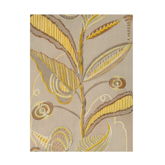 Baxter Mill Archive 'Delicate Deco Pattern IV' Canvas Art