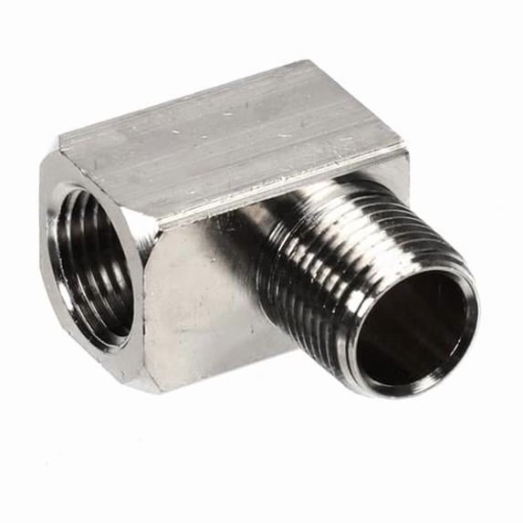 Baxter 01-100V17-00322 Street Ell & Elbow - 0.5 in. Inside x Outside, Thread, Brass