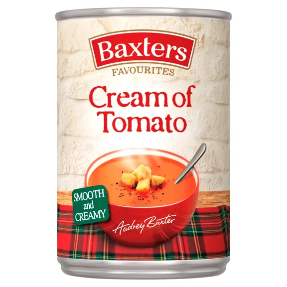 Baxters Favourites Cream Of Tomato Soup - 400g - Pack of 2