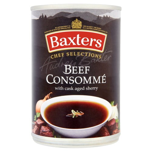 Baxters Luxury Beef Consomme Soup 400g, British Import (Pack of 2)