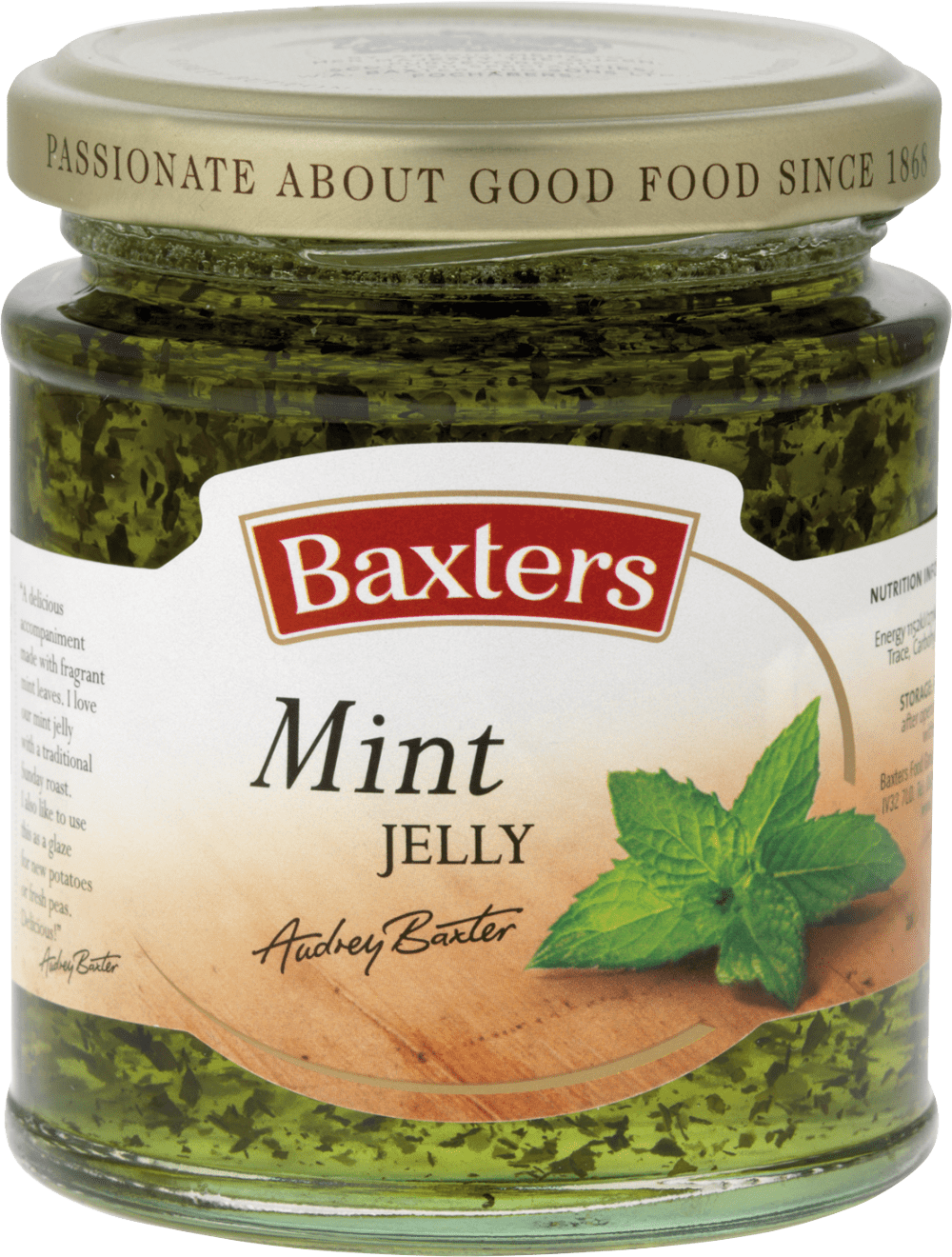 Baxters Mint Jelly  - Iconic British Condiment - Pep up your Lamb