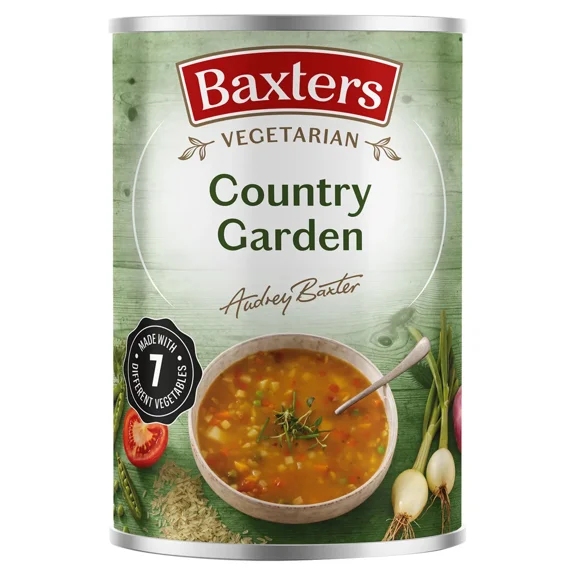 Baxters Vegetarian Country Garden Soup (400g) - Pack of 2