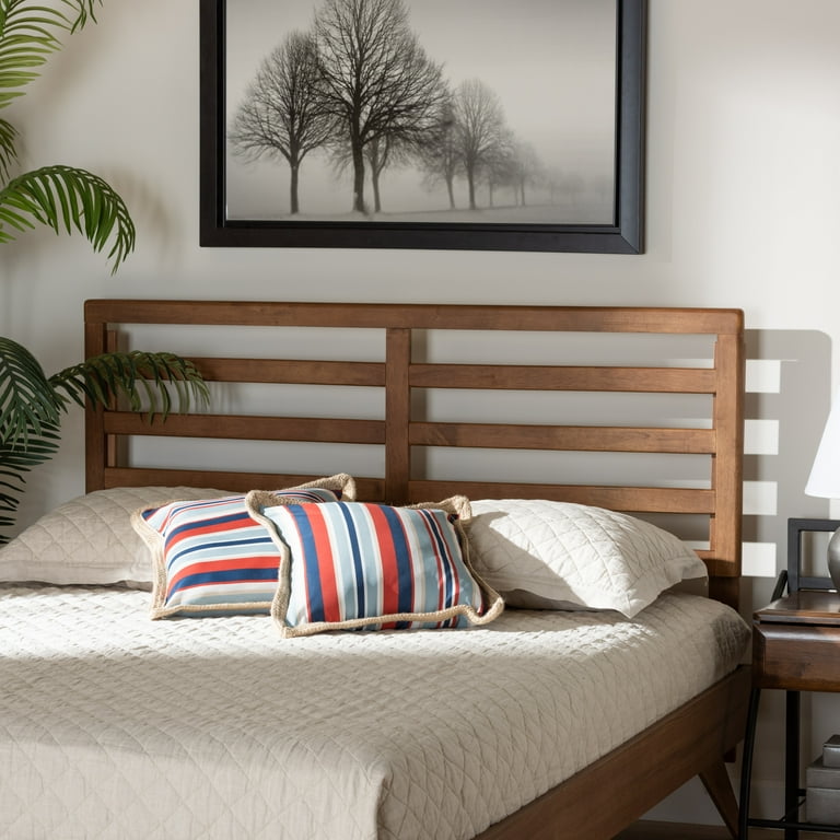 Queen online slat headboard