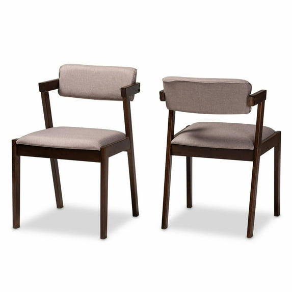 Baxton Studio Althea Dining Chair - Set of 2