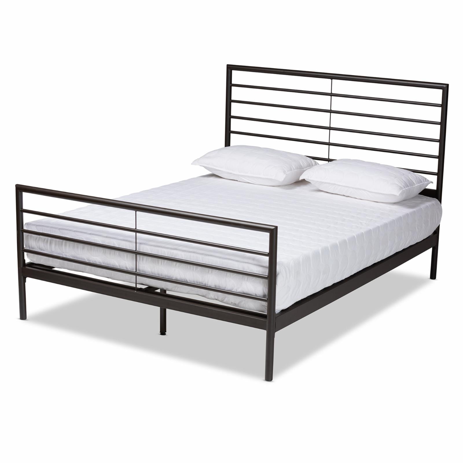 Baxton Studio Alva Platform Bed