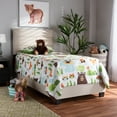 thumbnail image 1 of Baxton Studio Ansa Modern and Contemporary Beige Fabric Upholstered Twin Size Bed, 1 of 8
