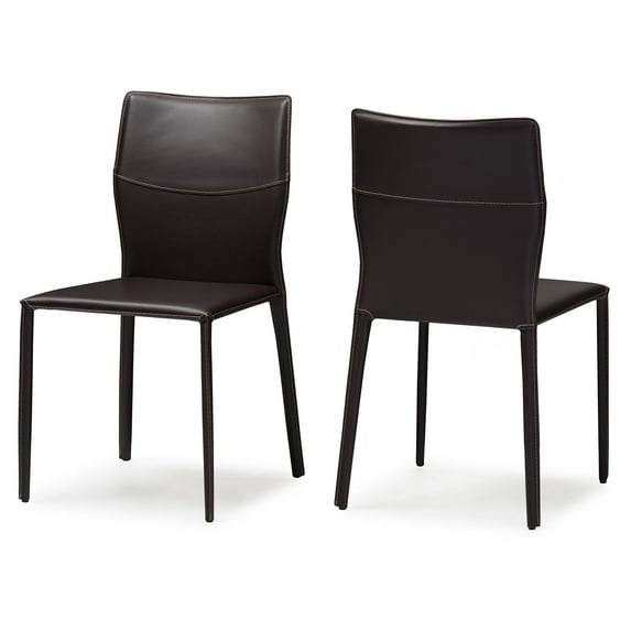 Set Of 2 Baxton Studio Asper Modern And