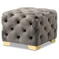 thumbnail image 1 of Baxton Studio Avara Tufted Ottoman, 1 of 10