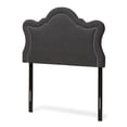 thumbnail image 1 of Baxton Studio Avery Modern and Contemporary Dark Grey Fabric Twin Size Headboard, 1 of 3