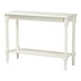 thumbnail image 1 of Baxton Studio Bayard Console Table with Bobbin Legs - Spindle Leg Accent Table, 1 of 7