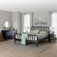 thumbnail image 1 of Baxton Studio Braith Farmhouse Bedroom Set, Queen, Black, 1 of 12