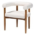 thumbnail image 1 of Baxton Studio Caia Boucle Brown Dining Chair, 1 of 9