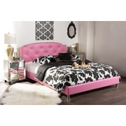 Baxton Studio Canterbury Leather Contemporary, Multiple Sizes, Multiple Colors